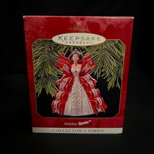 Vintage Holiday Barbie Hallmark Keepsake Ornament 1996